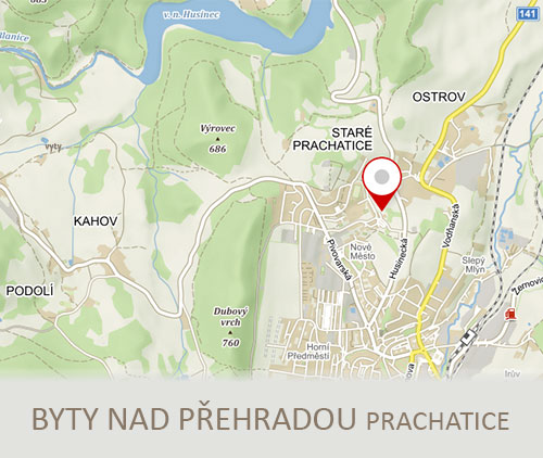 Byty Nad přehradou Prachatice
